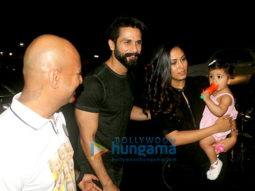 Shahid Kapoor, Mira Rajput-Kapoor and Misha Kapoor snapped at the birthday party of Hakim Aalim’s son