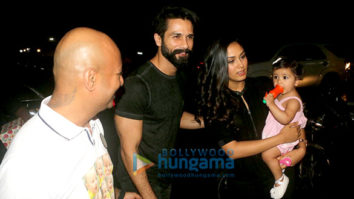 Shahid Kapoor, Mira Rajput-Kapoor and Misha Kapoor snapped at the birthday party of Hakim Aalim’s son