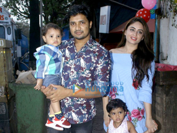 Shahid Kapoor, Mira Rajput-Kapoor and Misha Kapoor snapped at the birthday party of Hakim Aalim's son