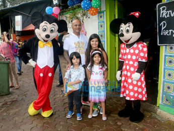 Shahid Kapoor, Mira Rajput-Kapoor and Misha Kapoor snapped at the birthday party of Hakim Aalim's son