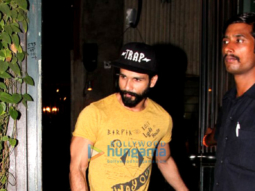 Shahid Kapoor and Mira Rajput snapped post dinner at Pali Village Cafe