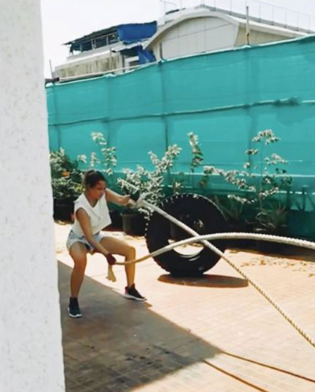 Sonakshi Sinha's rope training will get you motivated