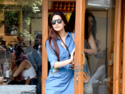 Sonali Bendre snapped in Bandra