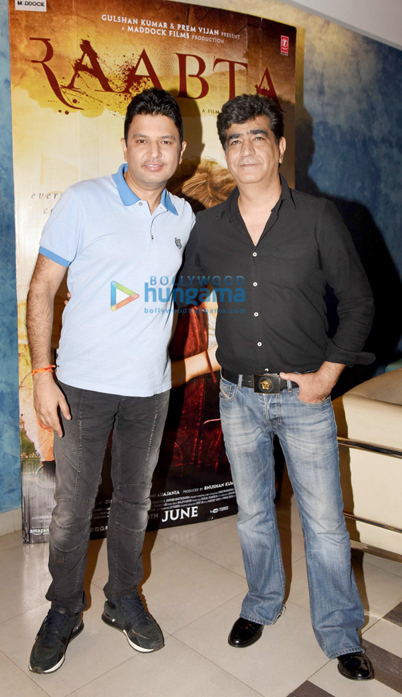 special screening of the film raabta at yash raj studios 3