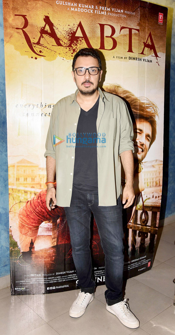 special screening of the film raabta at yash raj studios 5