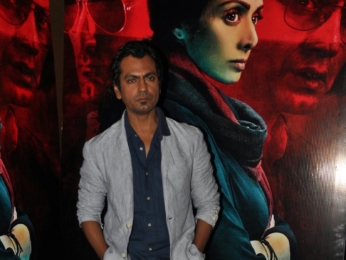 Sridevi, Akshaye Khanna and Nawazuddin Siddiqui snapped promoting their film 'Mom'