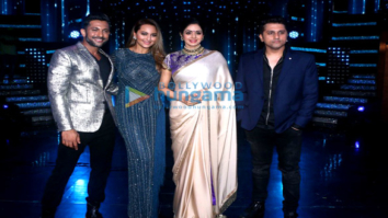 Sridevi and Diljit Dosanjh snapped on the sets of Nach Baliye 8
