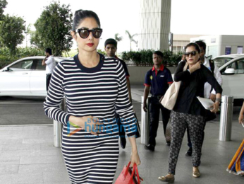 Sridevi and Ileana D'Cruz snapped at the airport