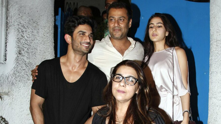 Sushant Singh Rajput SPOTTED With Sara Ali Khan In Mumbai Sushant Singh Rajput SPOTTED With Sara Ali Khan In Mumbai