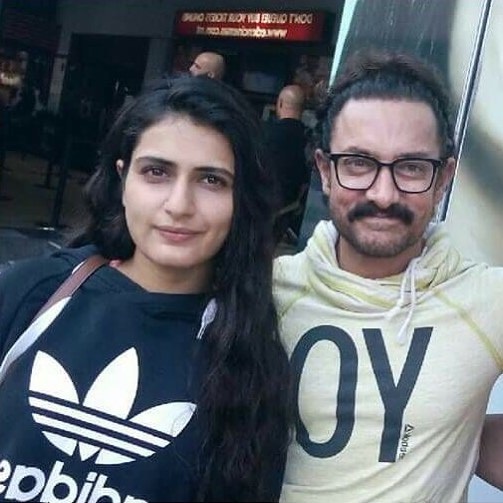 Thugs of Hindostan stars Aamir Khan, Amitabh Bachchan and Fatima Sana Shaikh go out for a movie