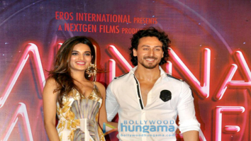 Tiger Shroff, Nawazuddin Siddiqui and Nidhhi Agerwal launch the trailer of their film ‘Munna Michael’