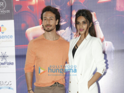 Tiger Shroff and Nidhhi Agerwal promote their film ‘Munna Michael’ in Pune