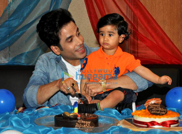 tusshar kapoor celebrates son laksshyas 1st birthday at his home in juhu 1