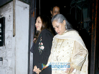 Varun Dhawan, Jaya Bachchan and others snapped at The Korner House