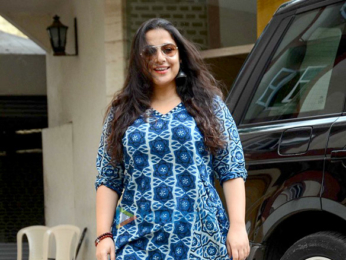 Vidya Balan snapped post dubbing in Bandra