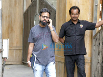 Vikramaditya Motwane and Nikhil Advani snapped at Saif Ali Khan's house