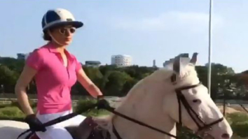 Watch: Kangna Ranaut takes horse riding lessons for Manikarnika: The Queen of Jhansi