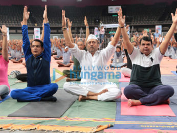 World Yoga Day celebration with around 650 children of those Farmers of Maharashtra who has committed suicide