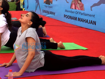 World Yoga Day celebration with around 650 children of those Farmers of Maharashtra who has committed suicide
