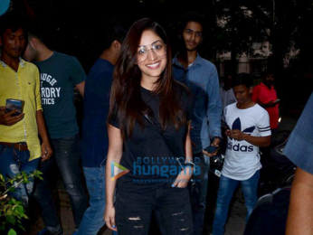 Yami Gautam snapped post salon session at B'Blunt