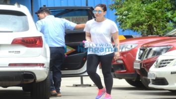 Kareena Kapoor Khan, Disha Patani, Shahid Kapoor and others snapped at their gym
