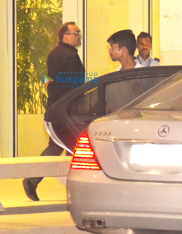 aditya chopra rani mukherjee and pamela chopra snapped post a family dinner in bandra 4