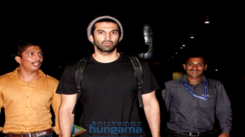 Aditya Roy Kapur, Sonal Chauhan and others snapped at Mumbai’s T2 airport