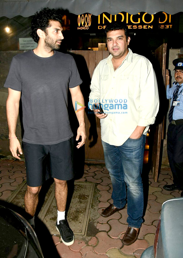 Aditya Roy Kapur and Siddharth Roy Kapur snapped at Indigo Aditya Roy Kapur and Siddharth Roy Kapur snapped at Indigo