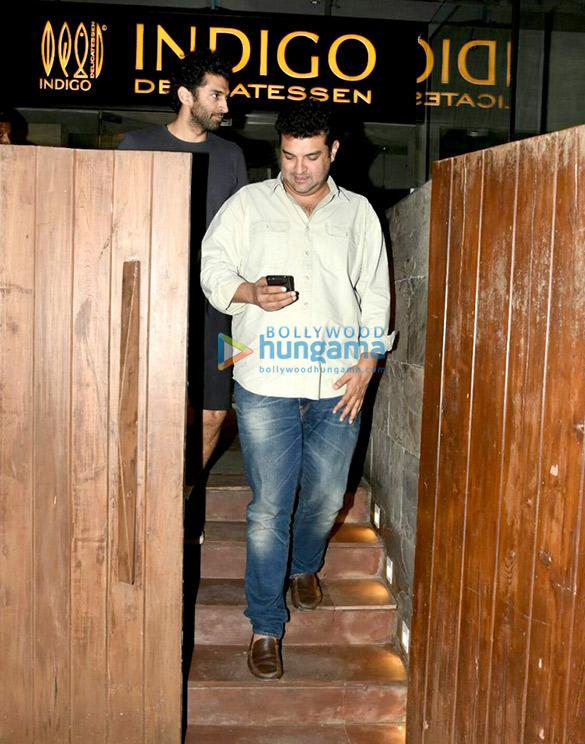 aditya roy kapur and sidharth roy kapoor snapped at indigo 2
