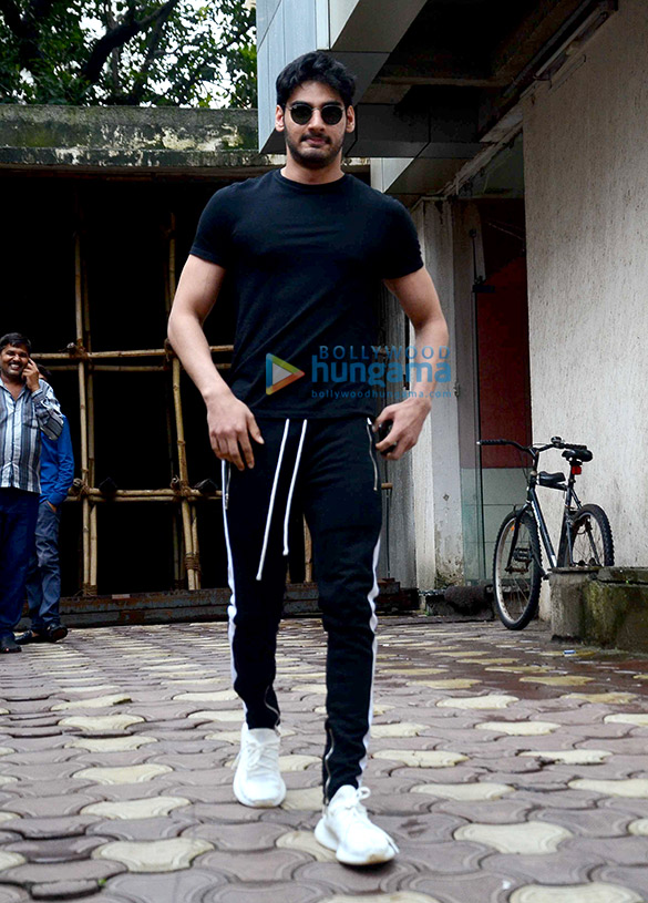 Ahan Shetty snapped in Bandra