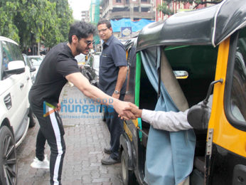 Ahan Shetty snapped in Bandra