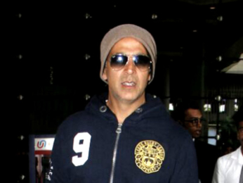 Akshay Kumar returns from London