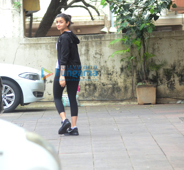 Alia Bhatt snapped at gym Alia Bhatt snapped at gym