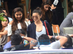 Alia Bhatt snapped with friends post lunch at The Kitchen Garden