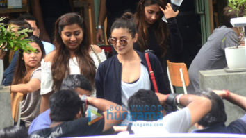 Alia Bhatt snapped with friends post lunch at The Kitchen Garden