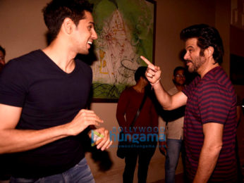 Anil Kapoor and Sidharth Malhotra snapped at JW Marriott Juhu