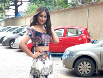Arjun Kapoor, Ileana and Athiya Shetty snapped promoting their film Mubarakan
