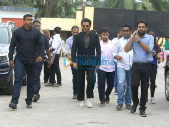 Arjun Kapoor and Anil Kapoor snapped promoting their film Mubarakan
