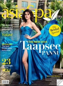 Taapsee Pannu On The Cover Of AsiaSpa