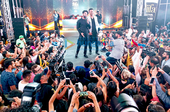Celebs grace the IIFA Stomp – A welcome party at Times Square! Celebs grace the IIFA Stomp – A welcome party at Times Square!