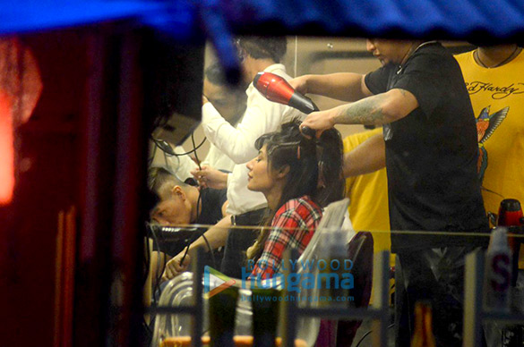chitrangada singh snapped post salon session at juice 3