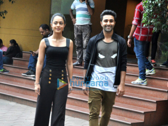 Debutants Aadar Jain and Anya Singh promote 'Qaidi Band'