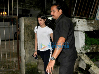 Esha Gupta and Navya Naveli snapped at Kromakay Salon