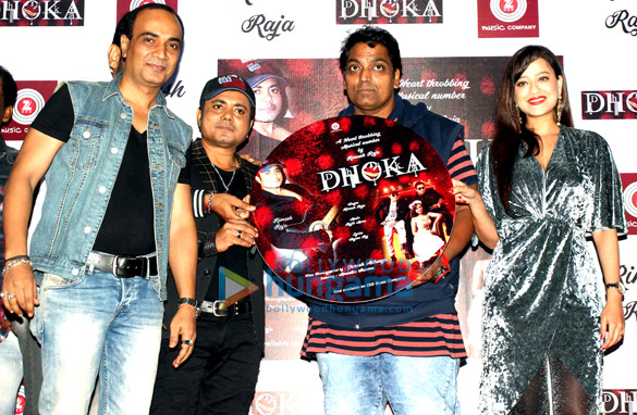 ganesh acharya madalsa sharma rimesh raja launched the dhoka song with a live performance at pvr ikon andheri 5