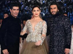 Gully Boy couple Ranveer Singh and Alia Bhatt stun as showstoppers for Manish Malhotra at India Couture Week 2017