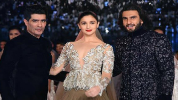 Gully Boy couple Ranveer Singh and Alia Bhatt stun as showstoppers for Manish Malhotra at India Couture Week 2017