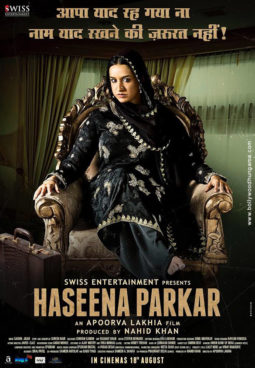 First Look Of The Movie Haseena Parkar