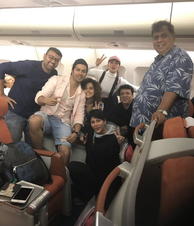 It's a wrap for Varun Dhawan, Jacqueline Fernandez and Taapsee Pannu starrer Judwaa 2