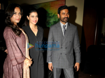 Kajol, Dhanush promote VIP 2 in Mumbai