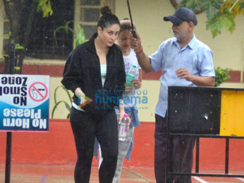 Kareena Kapoor Khan, Amrita Arora snapped at the gym today